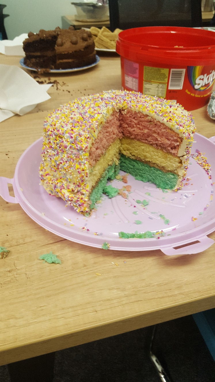 Rainbow cake