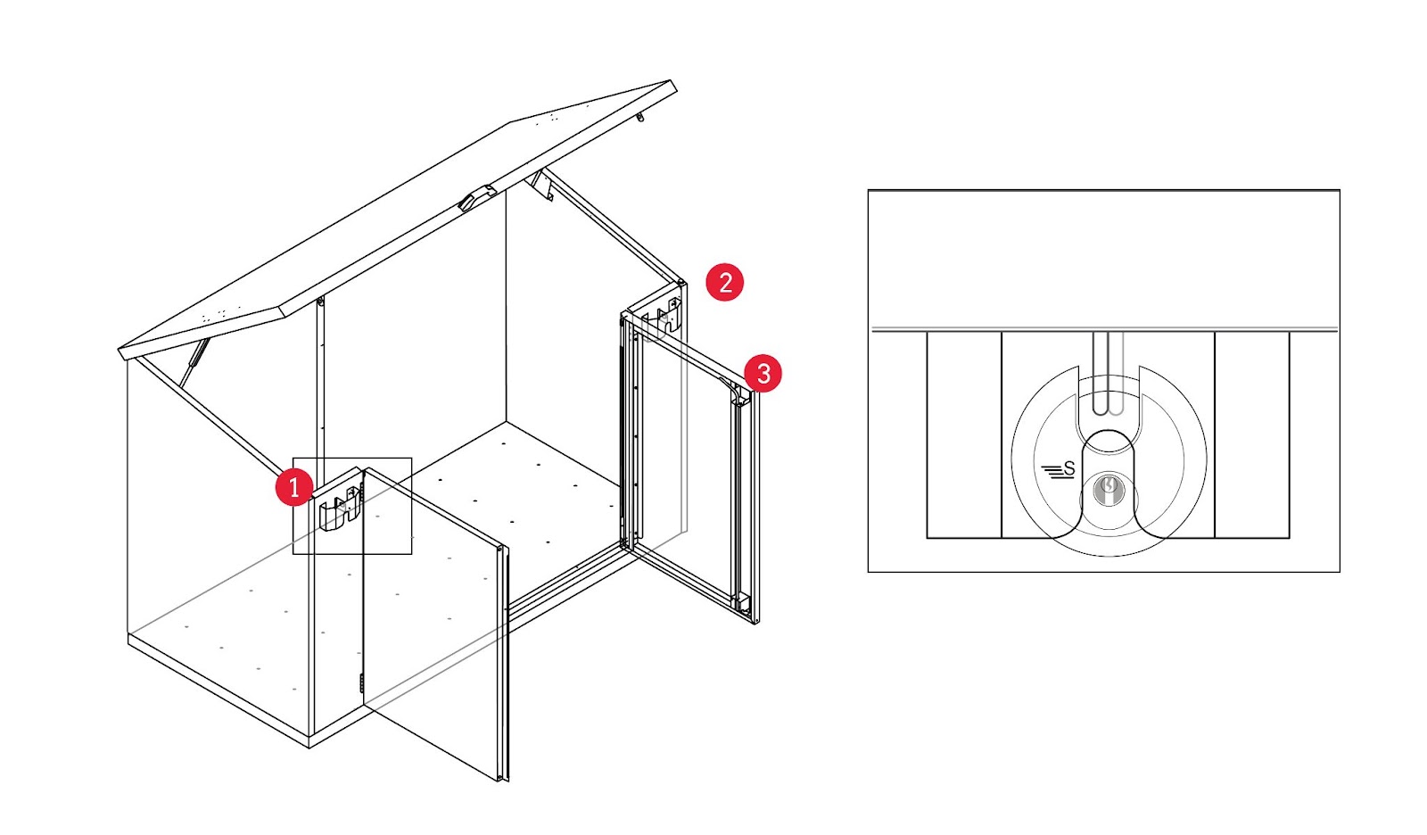 Access/ Maxess 3 Point Locking System Explained