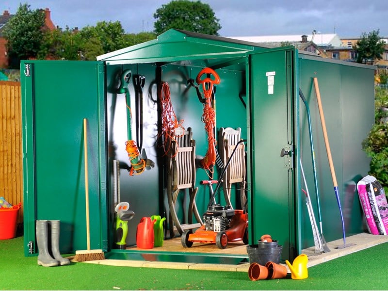 Asgard XL Metal Garden Shed