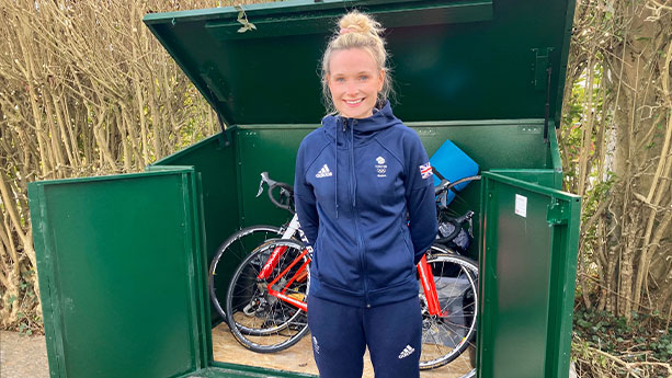 Ciara Horne & Lewis Olivia Access Bike Shed