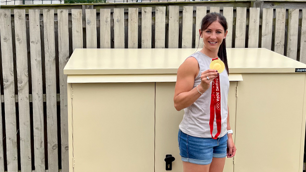 Eve Muirhead's Annexe Sports Equipment Storage