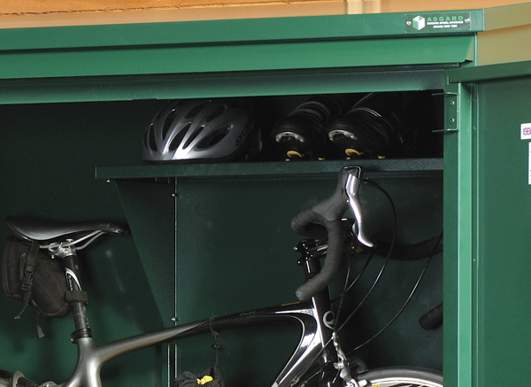 Addition & Annexe Shed with Shelves