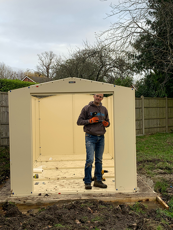 Asgard Shed Installation