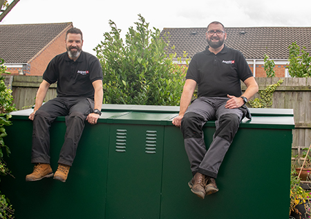 The Asgard Installation Team - Complete The Bike Shed