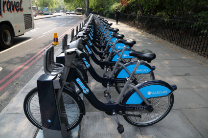 cycling in london in 2013