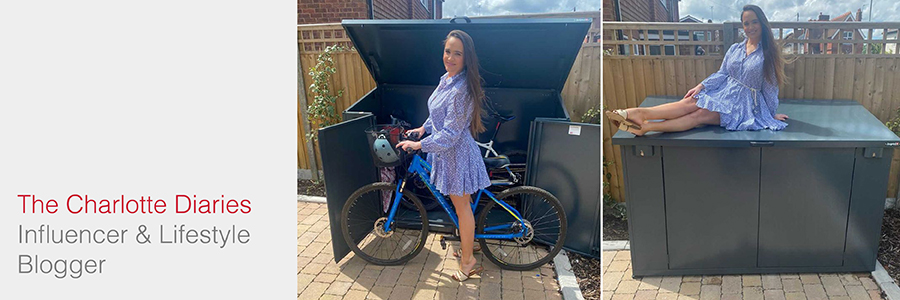 Charlotte Diaries and her Asgard Bike Shed