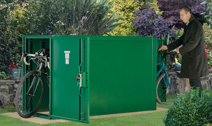 Double Ended Bike Shelter