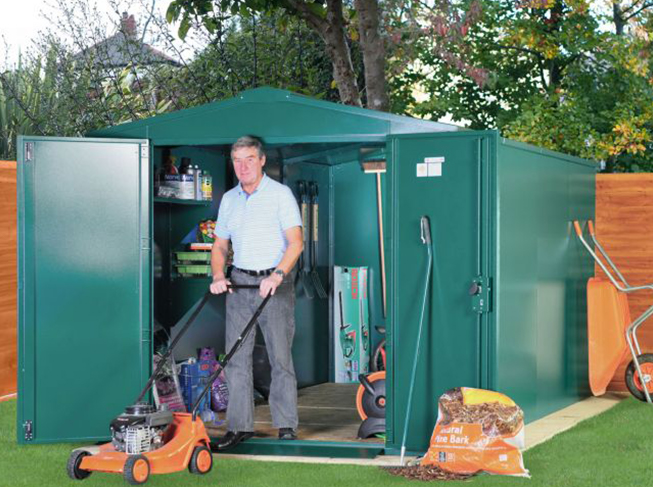 Asgard Lawn Mower Storage Shed