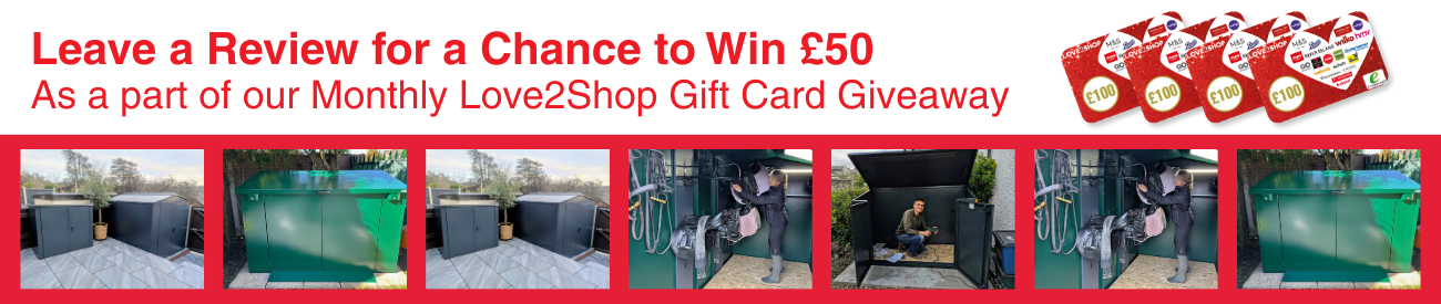 Win a £100 Gift Card: Leave a Review, Get Entered to Win