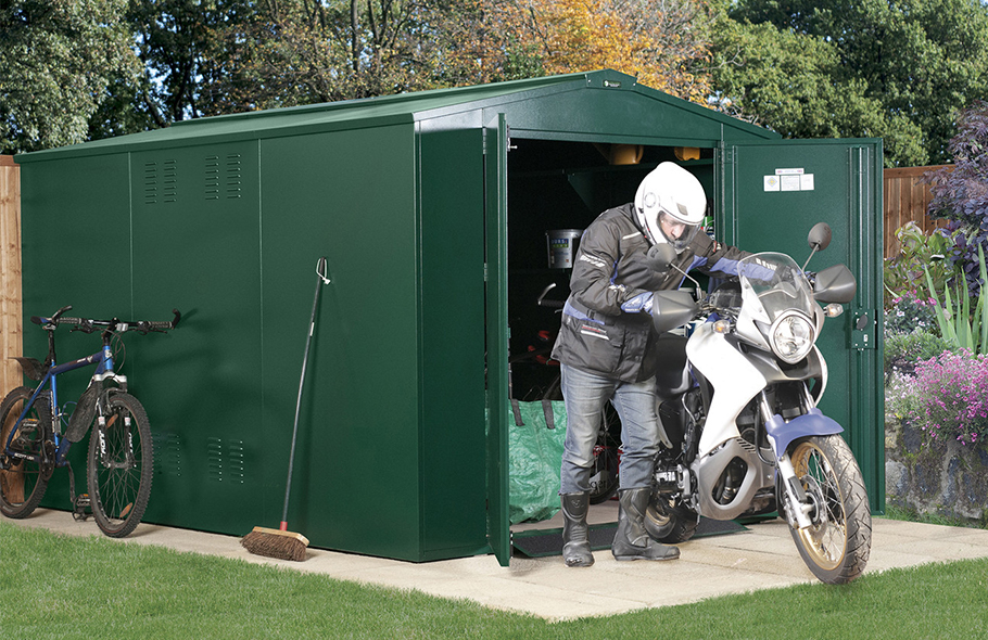 Police approved Motorcycle Storage - Asgard