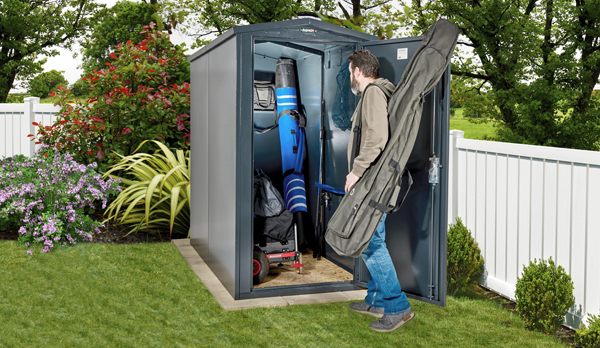 Sentry metal storage - Secure fishing equipment storage