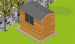 Wooden Sheds deteriorate with age