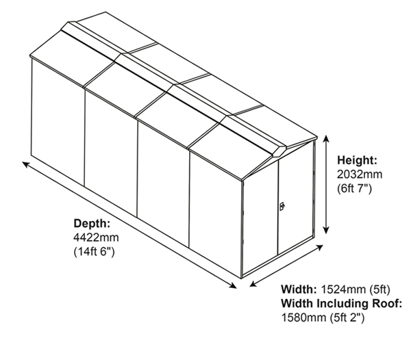 XXL Garden Shed