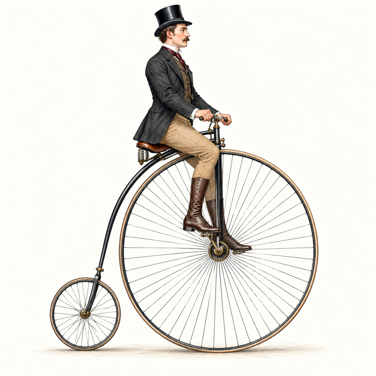 Penny farthing the original bike