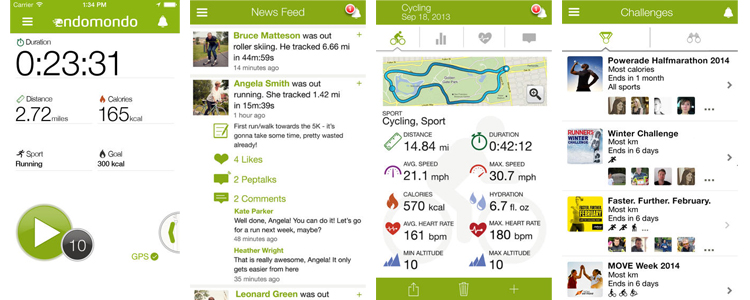 Endomondo App Preview