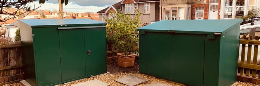 Planning permission for bike storage sheds