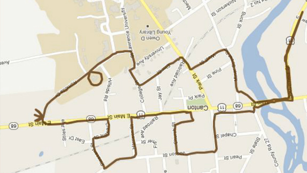 Mouse GPS Drawing