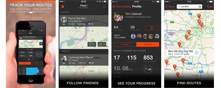 Strava App Preview Image