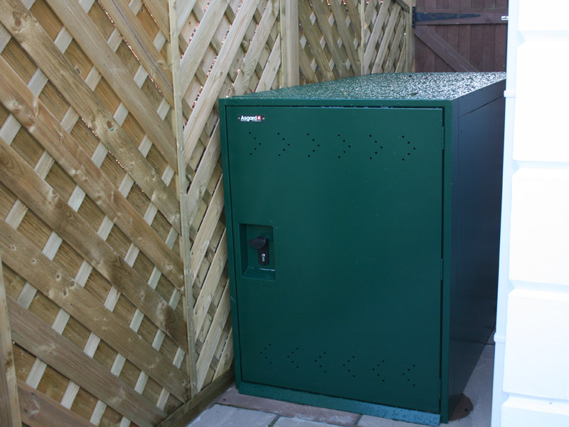 Secure bike locker