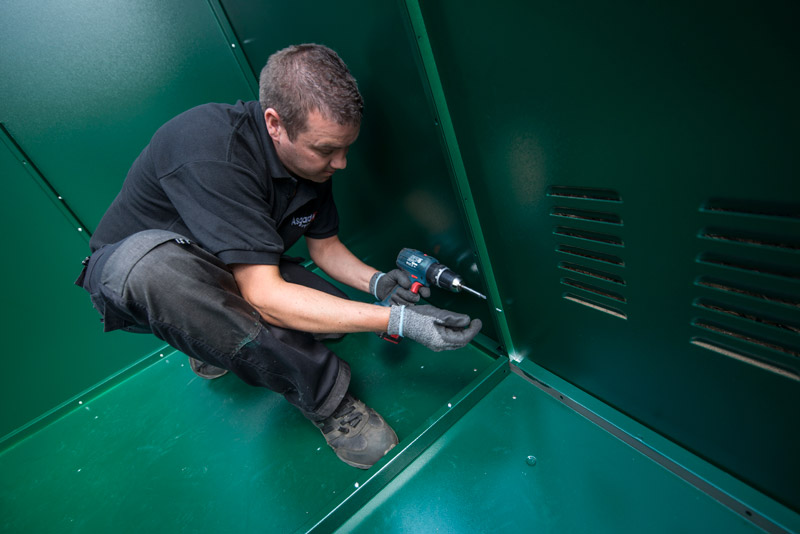 Building your Asgard bike shed