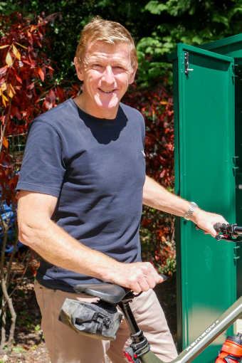 Tim Peake and His Asgard Garden Shed