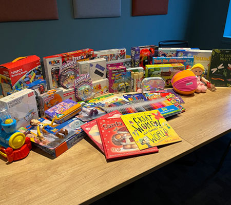 Childrens toy donation