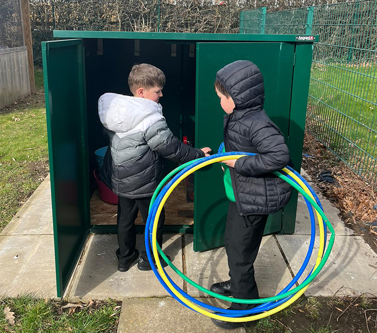 Rothwell Primary School Vangard Shed