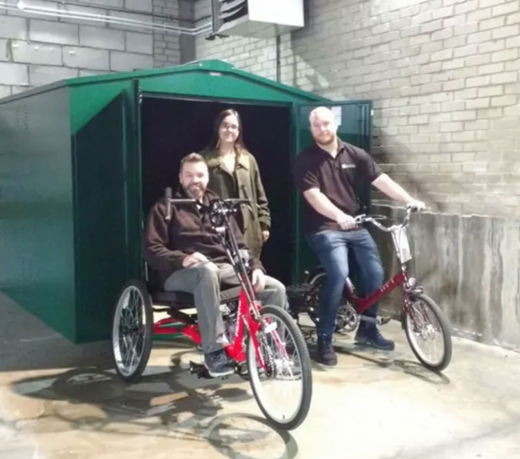 Wheels for Wellbeing Shed Donation