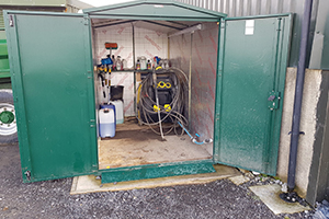 Steel Secure Metal Shed