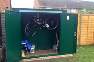 Asgard Trojan Plus Tall and Strong Bike Shed