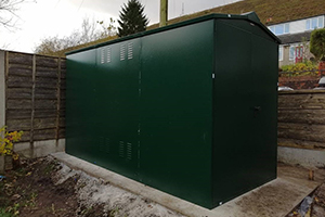 Secure Centurion Metal Garage