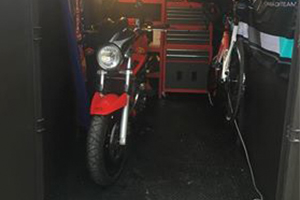 Police Approved Motorcycle Shed