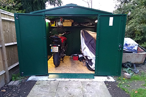 Motorbike Storage Garage