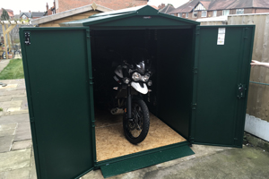Police Approved Secure Motorcycle Storage