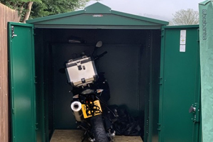 Ride In Motorcycle Storage
