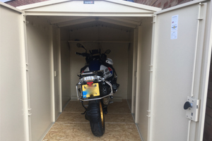 Secure Centurion Motorcycle Store for 1 Bike