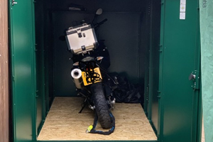 Weatherproof Secure Motorcycle Garage