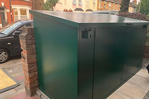 Access Bike Box in the Garden