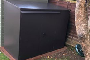 All Secure Metal Bike Safe