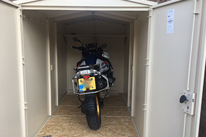 Motorcycle Secure Garage