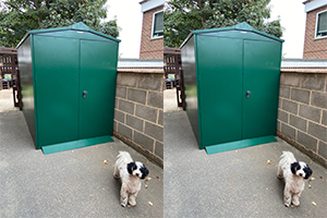 Secure Motorcycle Storage Outdoors