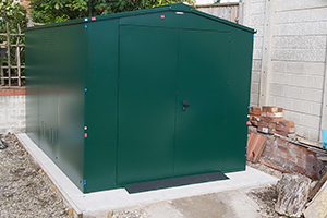 Motorcycle Secure Sheds