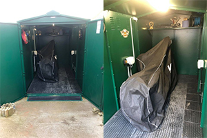 motorcycle storage by asgard