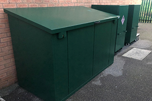 Bike shed for local cadets