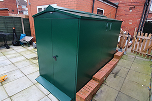 metal shed secured by design approved