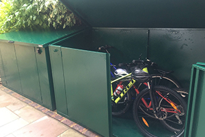 High quality metal bike store