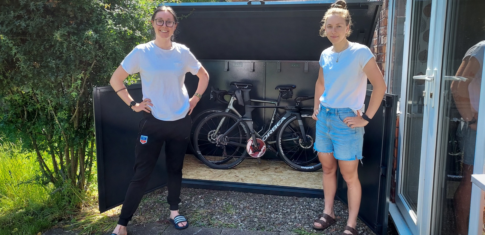 Katie Archibald Cycle Storage