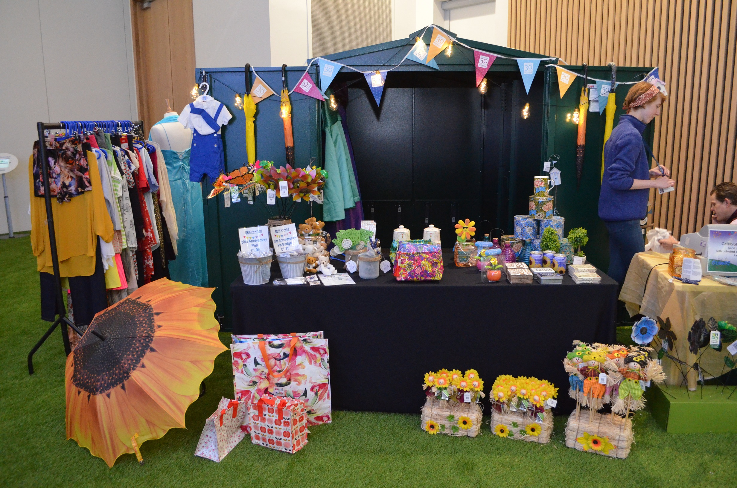 Decorated Asgard Shed for Sunshine and Serenity Festival