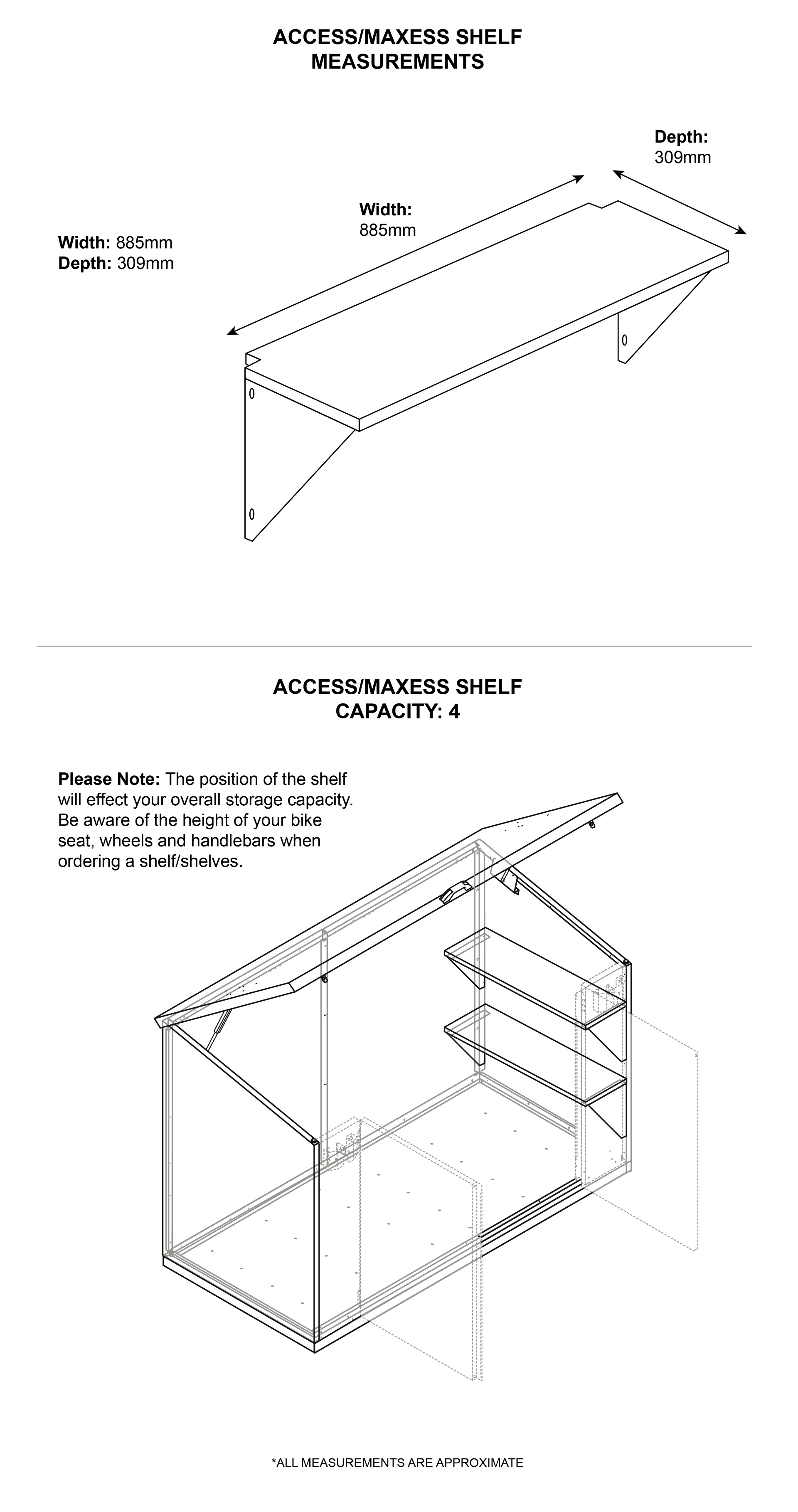Easy Fit Strong shelf