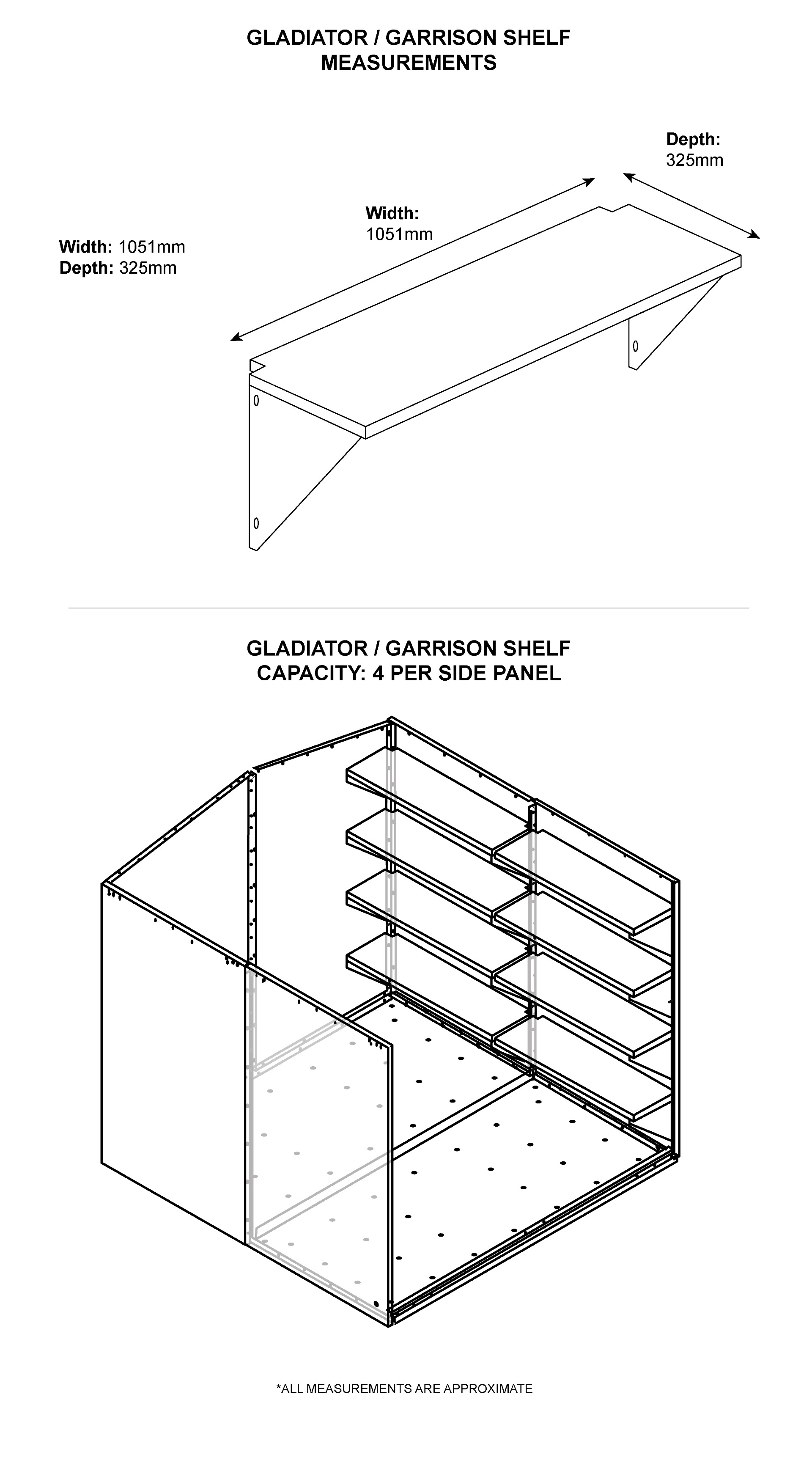 Shelf Dimensions